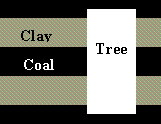 Polystrate fossil diagram